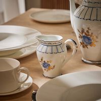 bernardaud brocante milk pitcher blue