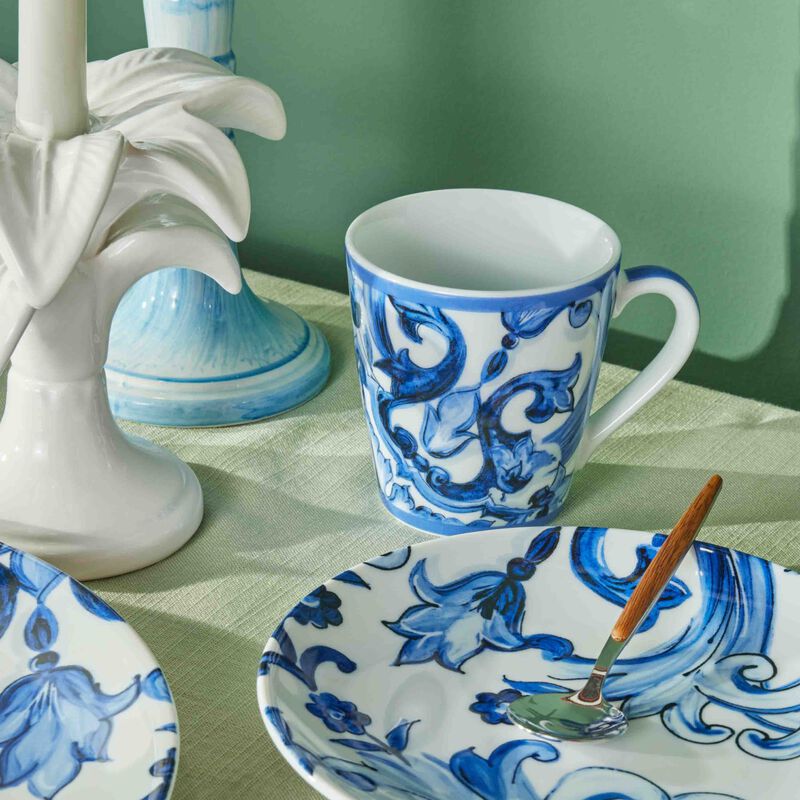 dolce gabbana casa blu mediterraneo mug blue