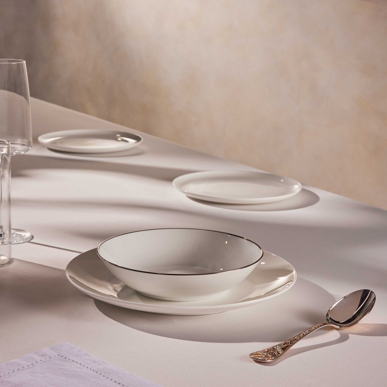 christofle jardin d eden soup spoon silver plated