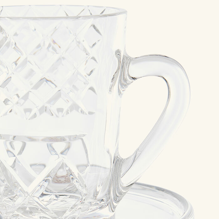 mario cioni   c katherina tea cup   saucer clear