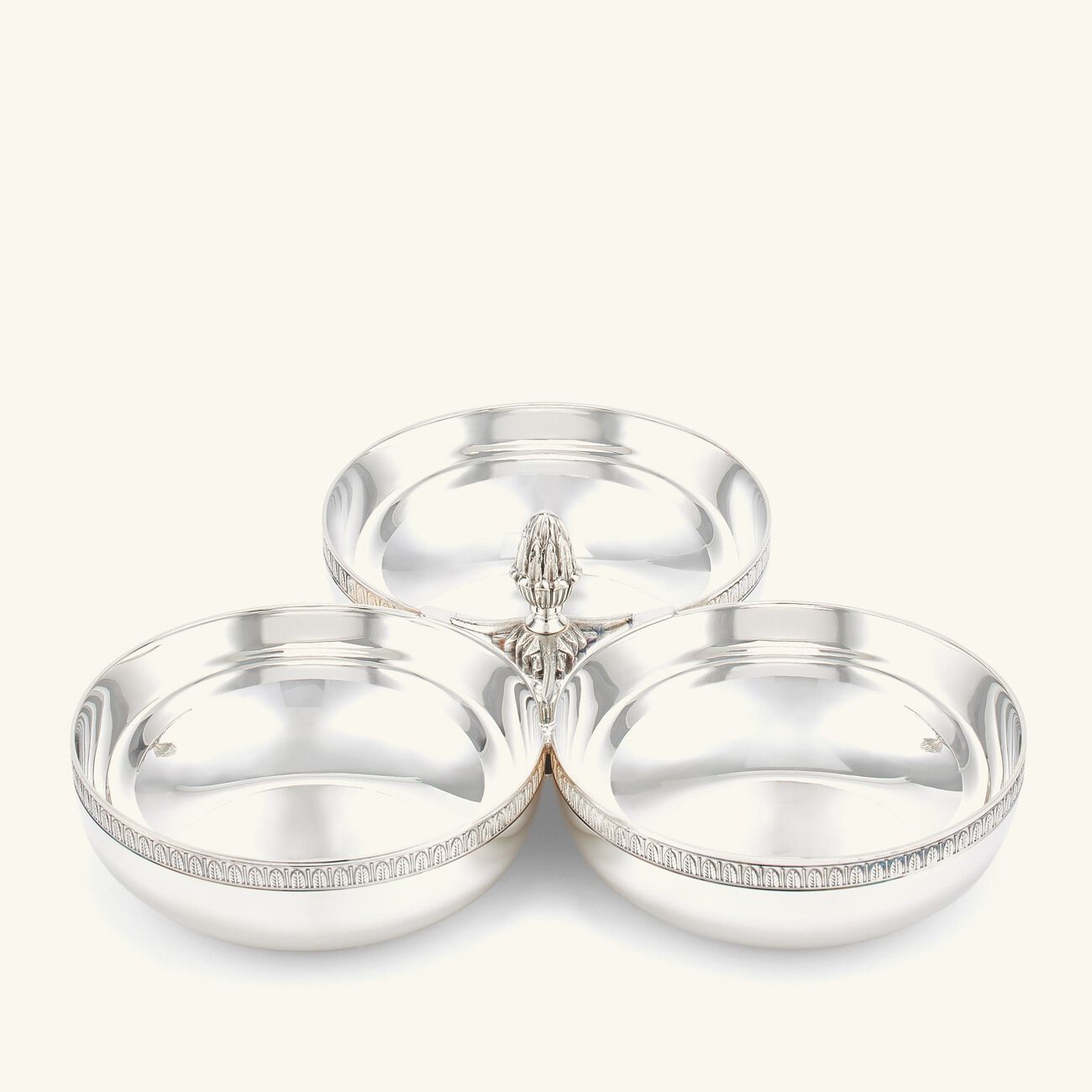 christofle malmaison serving bowl silver plated 11cm
