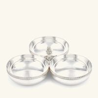christofle malmaison serving bowl silver plated 11cm