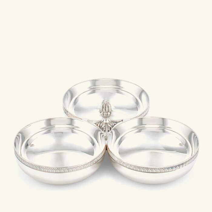 christofle malmaison serving bowl silver plated 11cm