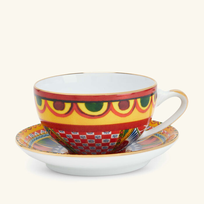 dolce gabbana casa carretto sun tea set