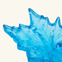 lalique champs lys es centerpiece blue