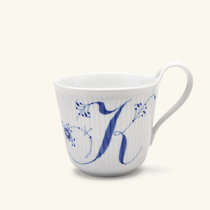 royal copenhagen alphabet collection k mug