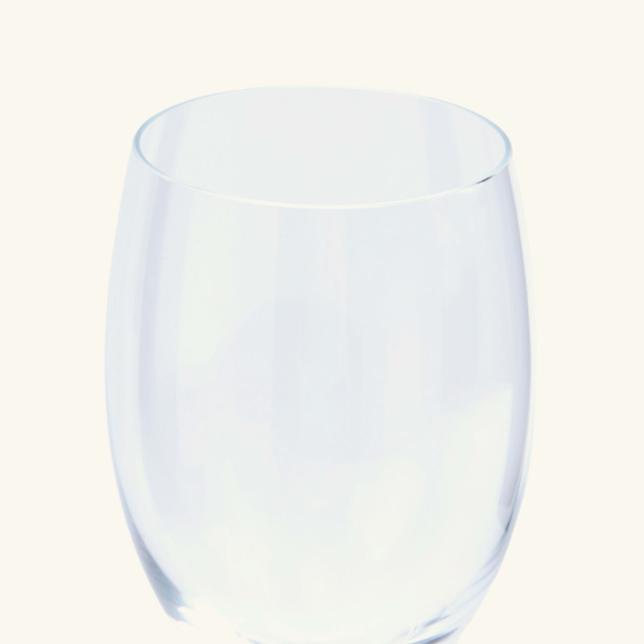 versace medusa lumiere wine glass small clear