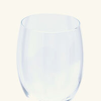 versace medusa lumiere wine glass small clear