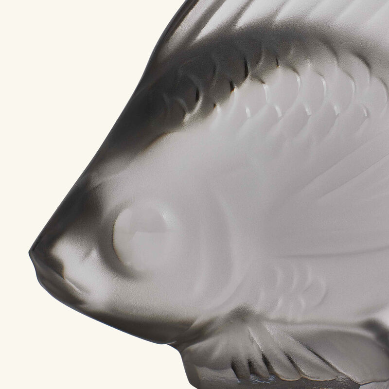 lalique fish figurine small clear