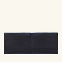 Line D Slim Wallet Blue st dupont line d slim wallet blue