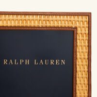 ralph lauren home bailey picture frame brown 20x25cm
