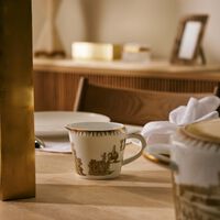 bernardaud versailles enchante milk pitcher gold