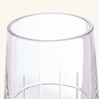 christofle graphik vase small clear