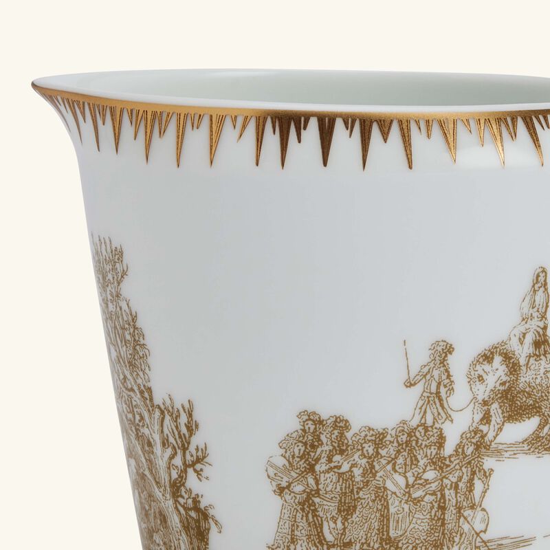 bernardaud versailles enchante milk pitcher gold