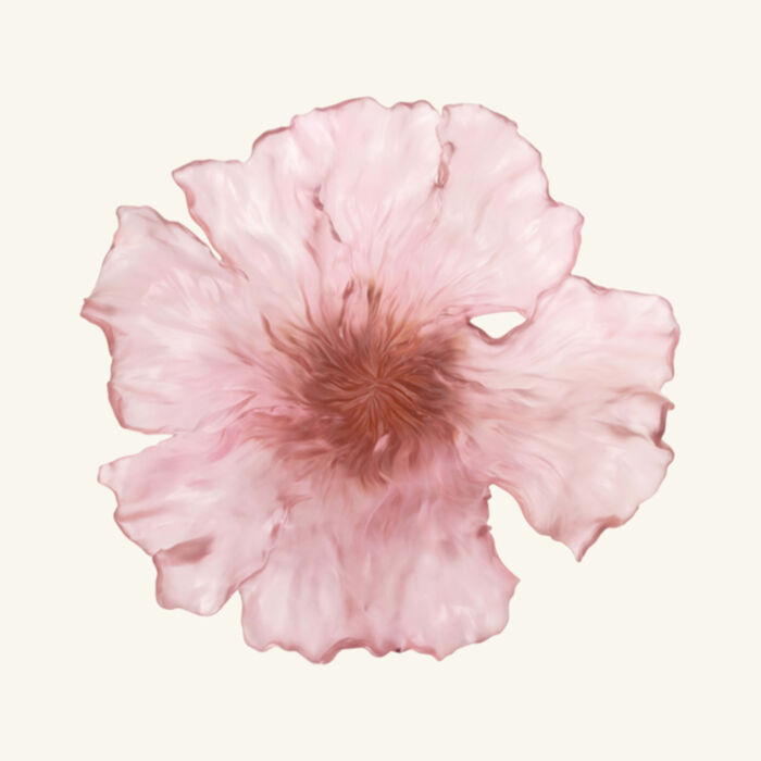 daum poetic by tamara ralph centerpiece pink limited edition