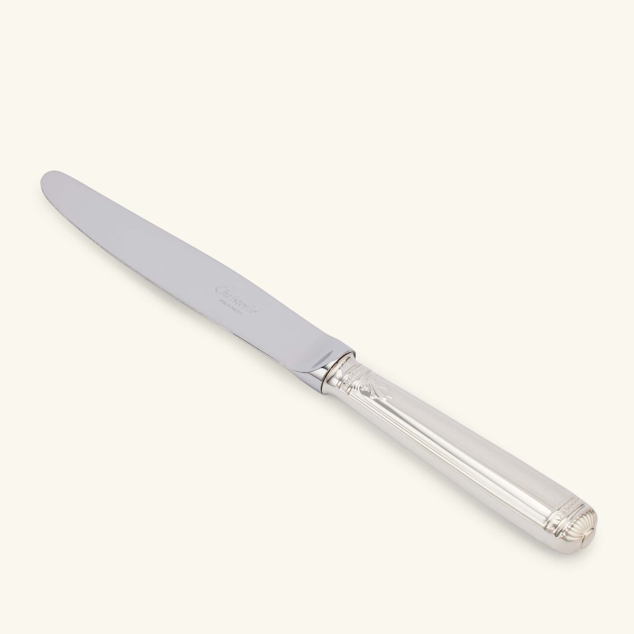 christofle malmaison dessert knife silver plated