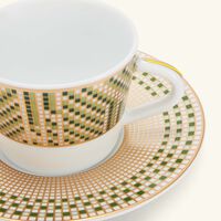 bernardaud augusta espresso cup and saucer