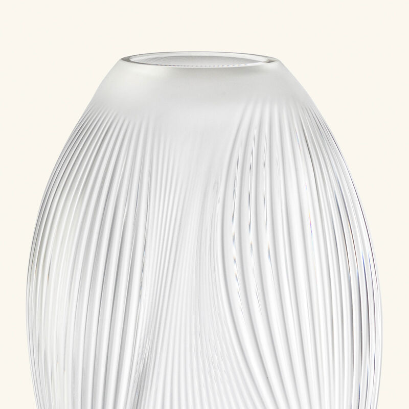 lalique alize vase extra large clear