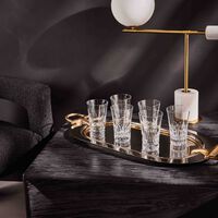 baccarat everyday grande drinking glass clear set of 6