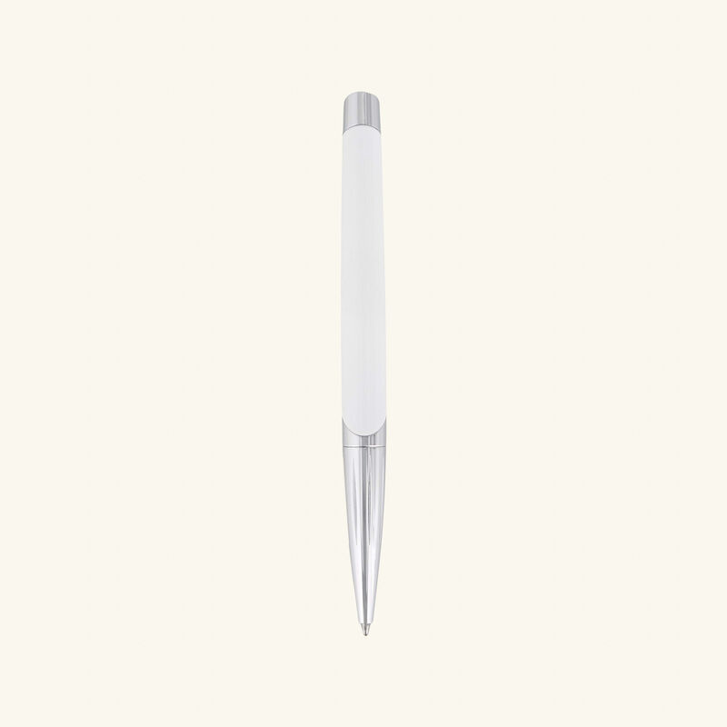 Defi Millennium Ballpoint Pen White st dupont defi millennium ballpoint pen white