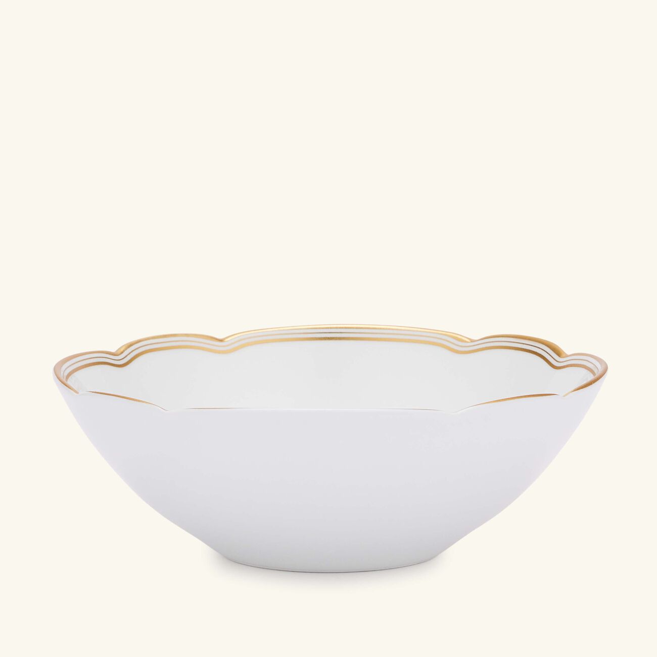bernardaud pompadour cereal bowl white
