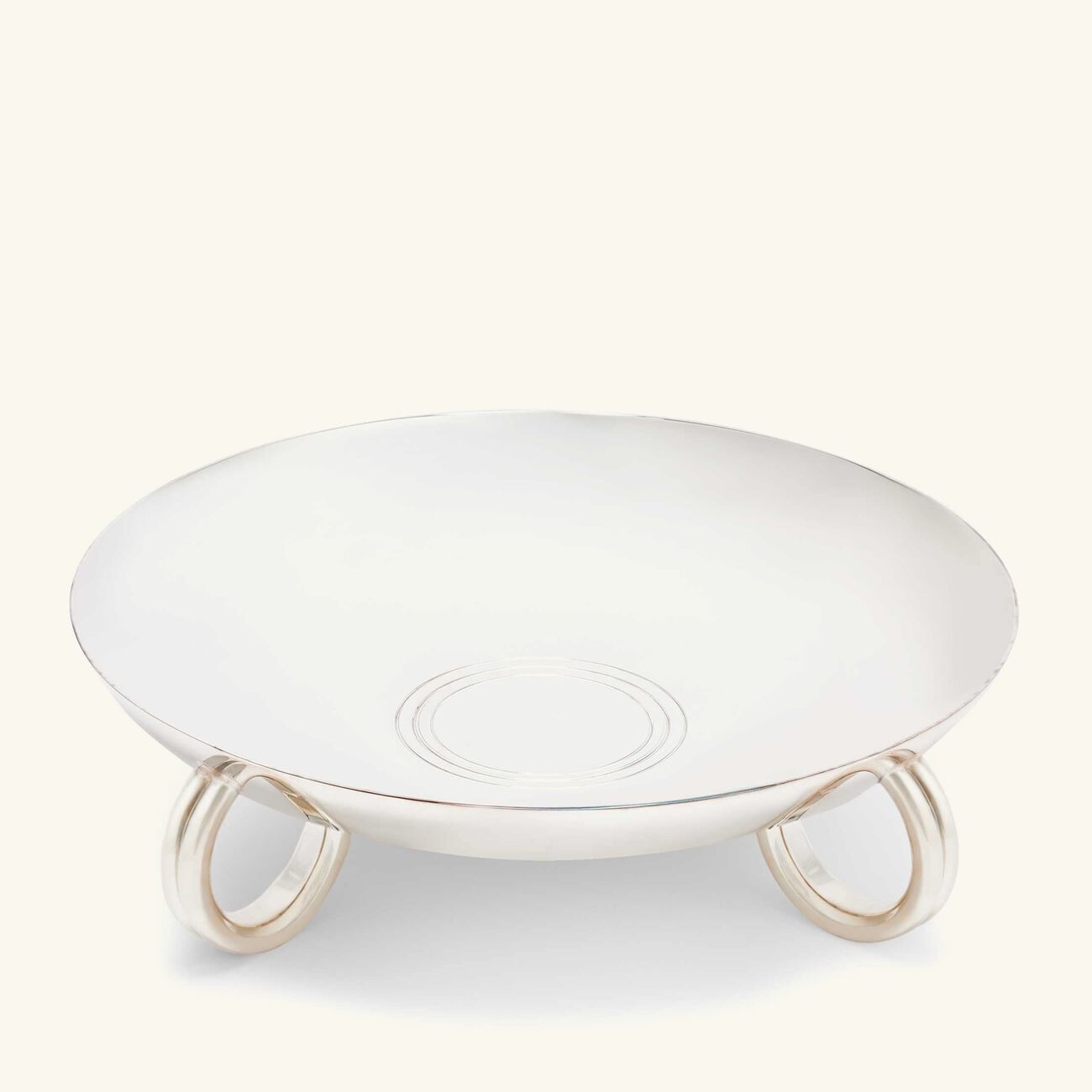 كريستوفل قطعة ديكور مركزية فيردينغستاد باللون الفضي