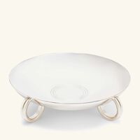 كريستوفل قطعة ديكور مركزية فيردينغستاد باللون الفضي