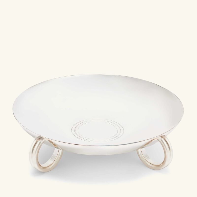 كريستوفل قطعة ديكور مركزية فيردينغستاد باللون الفضي