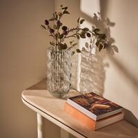baccarat louxor vase round large clear