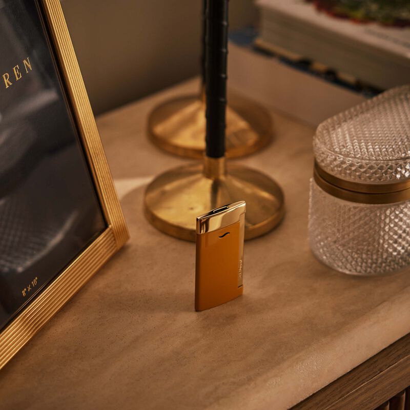 st dupont slim 7 honey lighter