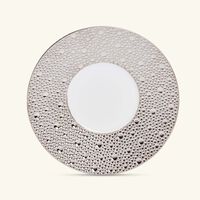 فنجان الشاي إكيوم بلاتين مع صحنه أبيض برناردو فنجان الشاي إكيوم بلاتين مع صحنه أبيض