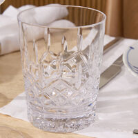 waterford lismore drinking glass clear set of 2