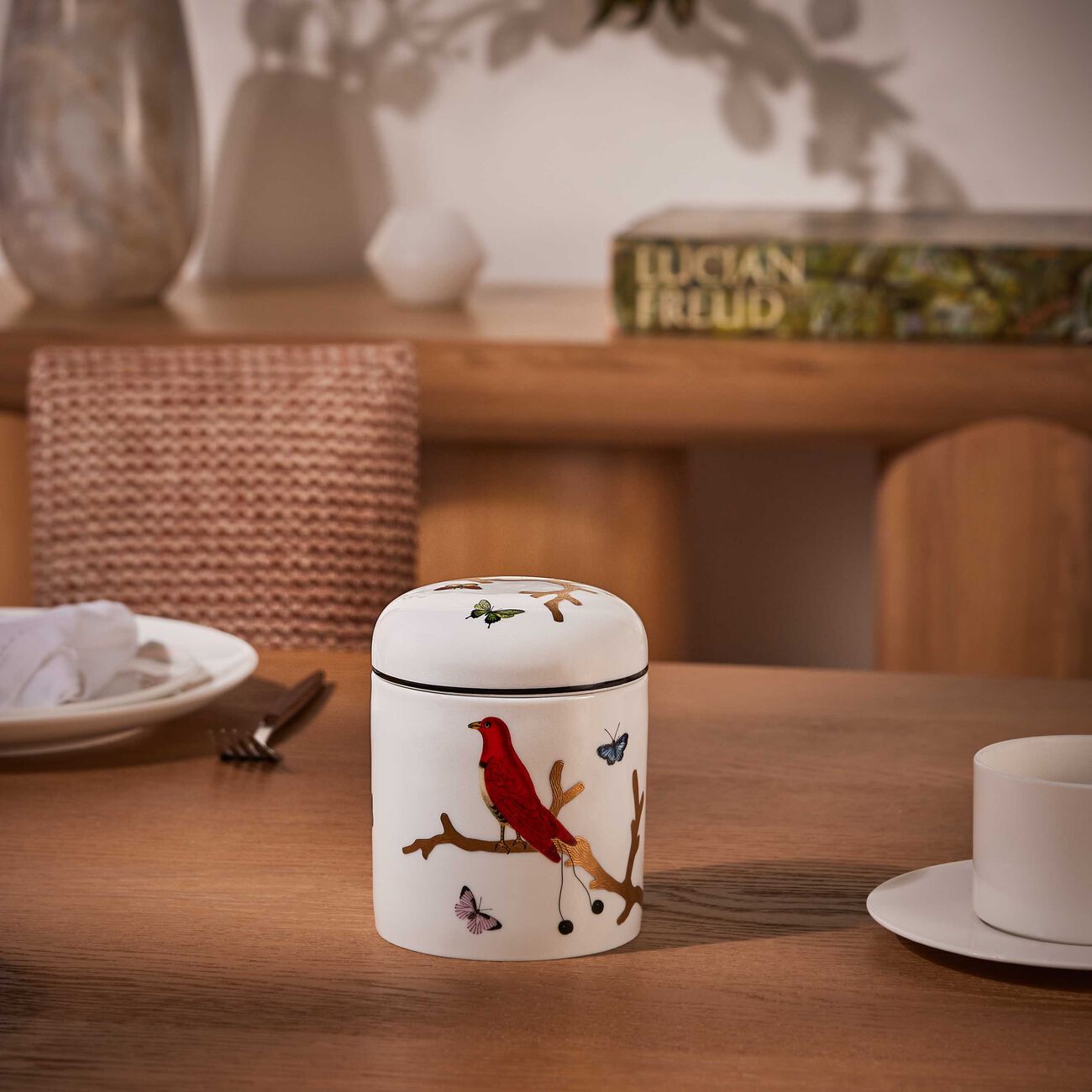 bernardaud aux oiseaux box white