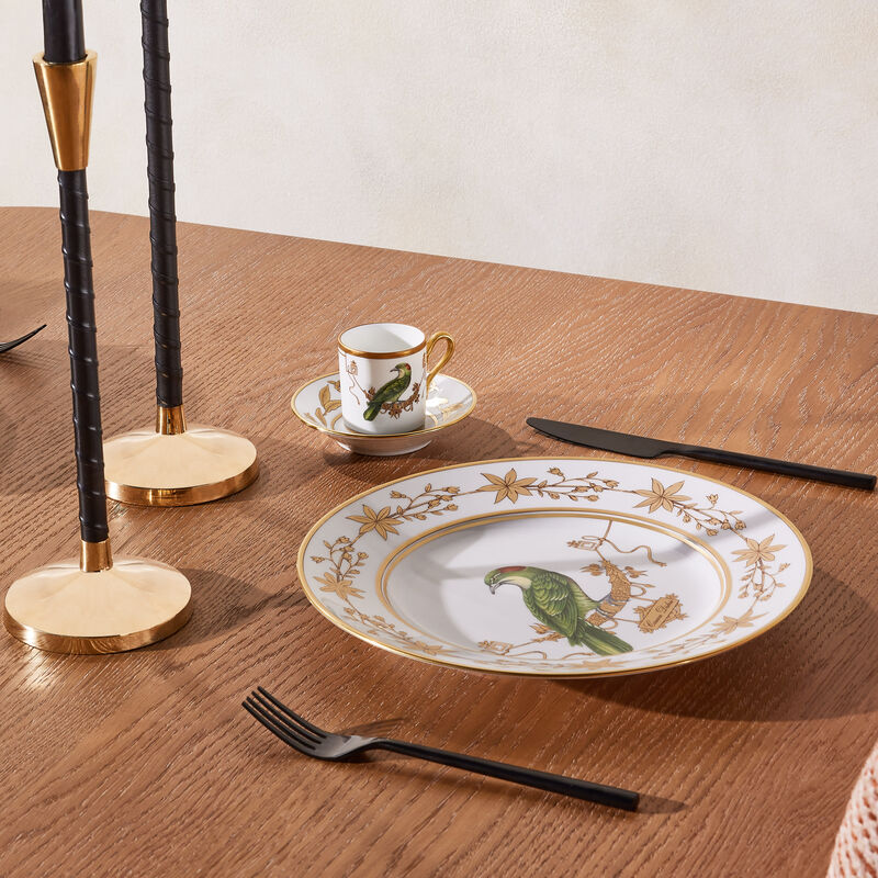 فنجان القهوة فوليير كوكو باللون الذهبي جينوري 1735 فنجان القهوة فوليير كوكو باللون الذهبي