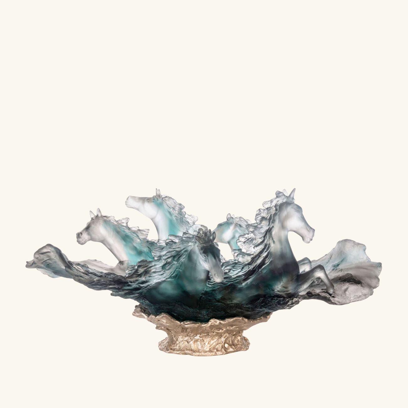 daum cavalcade centerpiece grey limited edition