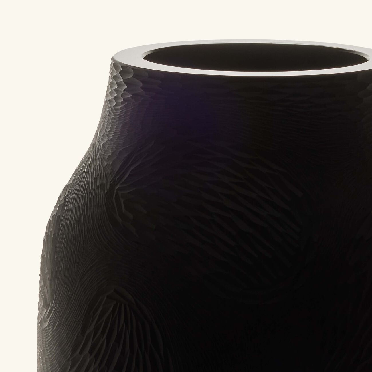 ruckl heroine meret vase round large smoke