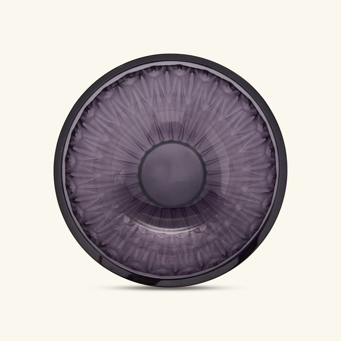 lalique vesper plumes bowl purple