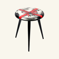 fornasetti gift stool red