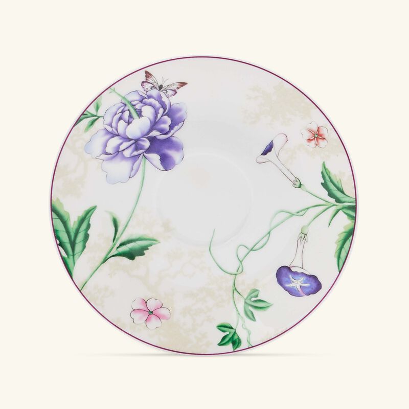 bernardaud canisse tea cup saucer gold