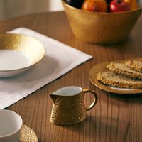 bernardaud ecume creamer gold