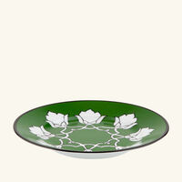 pinto paris jaipur bread plate round green 15cm