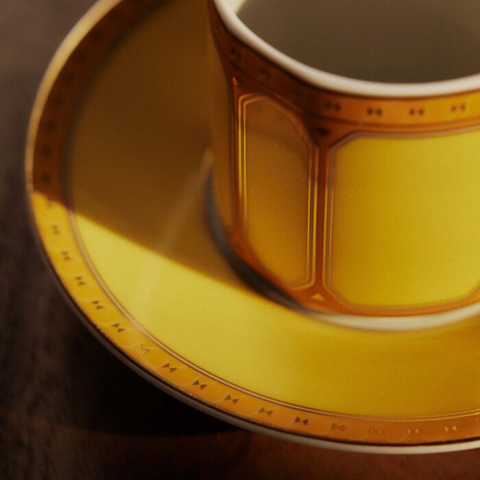 rosenthal signum jonquil coffee cup saucer yellow