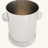 ralph lauren home thorpe ice bucket with tongs silver