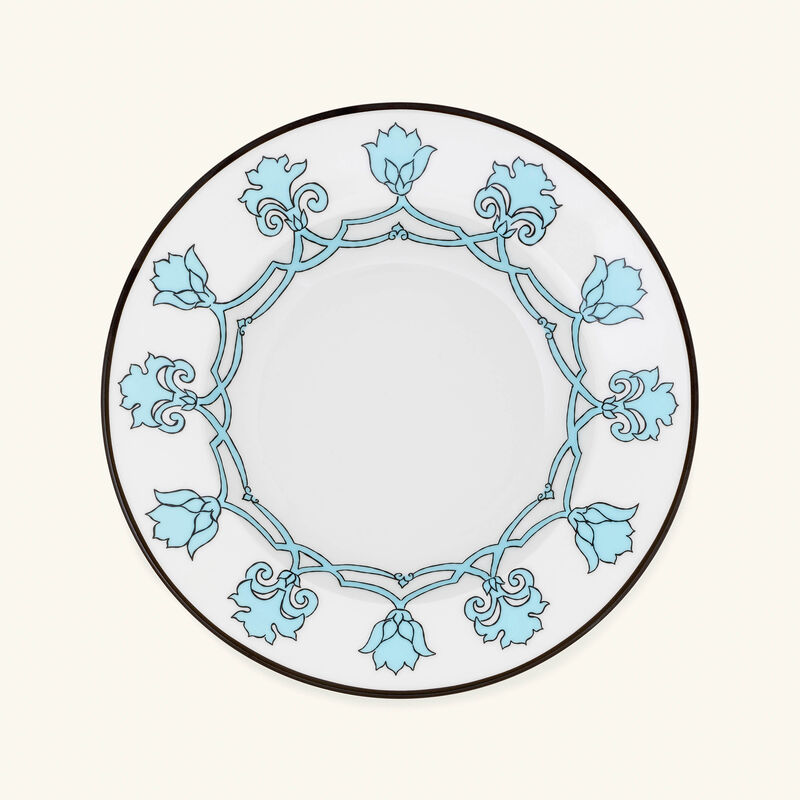 pinto paris jaipur soup plate aqua 22cm