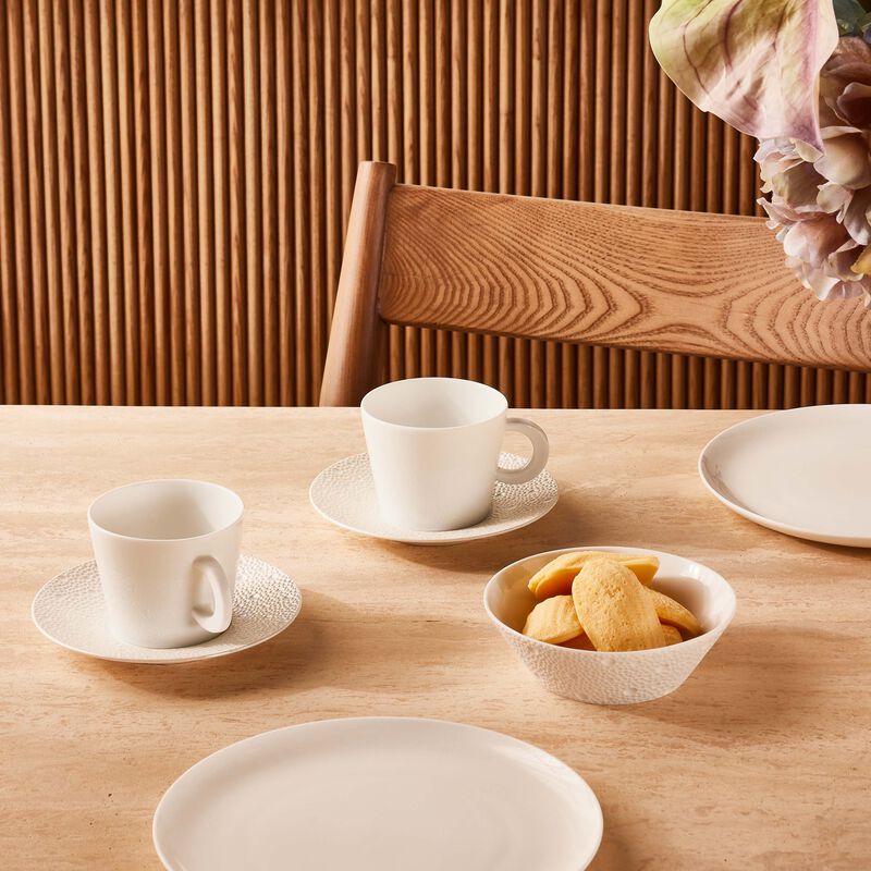 bernardaud ecume candy dish white