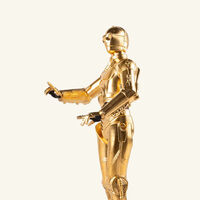 C3PO Sculpture Gold lladro c3po sculpture gold