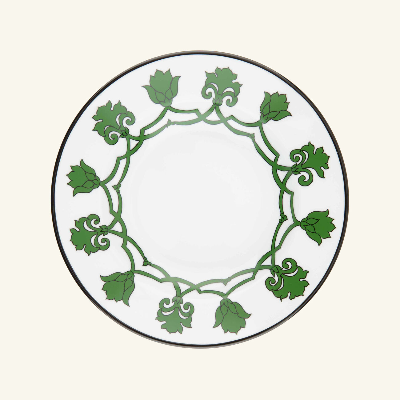 pinto paris jaipur soup plate green 22cm