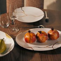 Kintsugi Serving Platter Oval White 38cm bernardaud kintsugi serving platter oval white 38cm