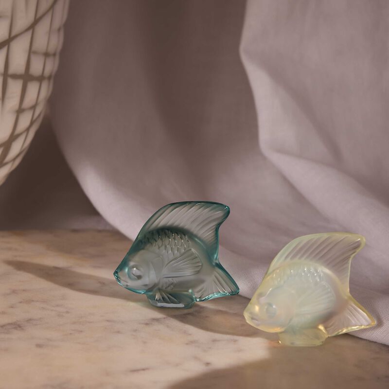 Fish Figurine Mini Persepolis Blue lalique fish figurine mini persepolis blue