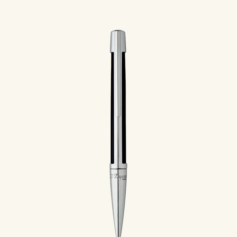s t  dupont paris is renowned for luxury lighters  collectible pens  perfumes  and premium accessories  founded in 1872  s t  dupont blends innovation with timeless elegance  featuring the iconic diamond head pattern and exceptional french craftsmanship in every handcrafted piece قلم الحبر الجاف  بولبوينت  ديفي كروم مصقول